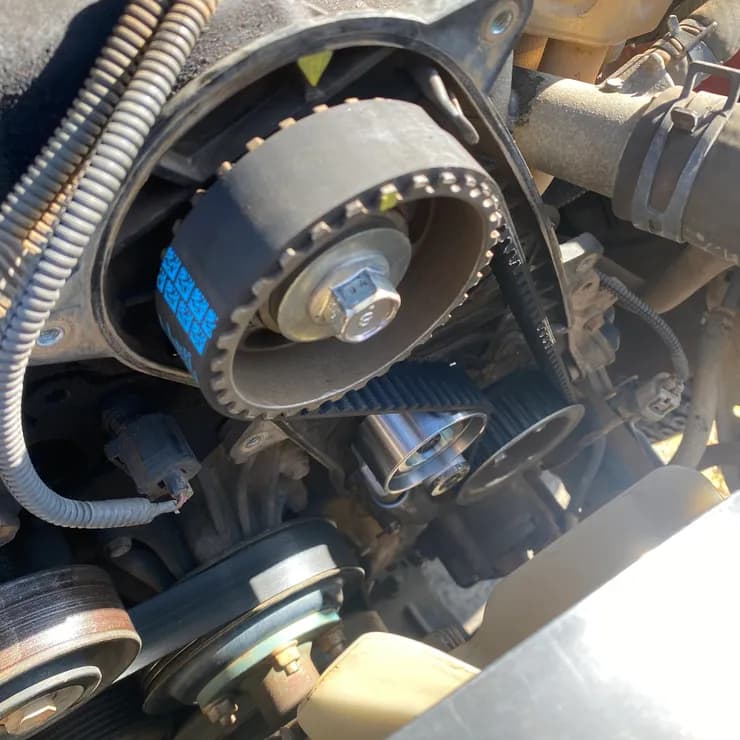 Belt replacement service